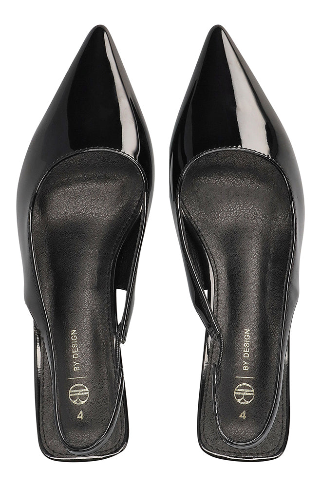 Alaya slingback kitten heel