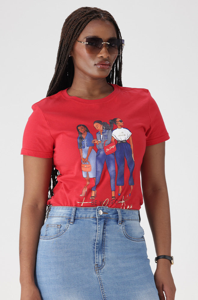 ZOLA REGULAR FITTED GRAPHIC TEE