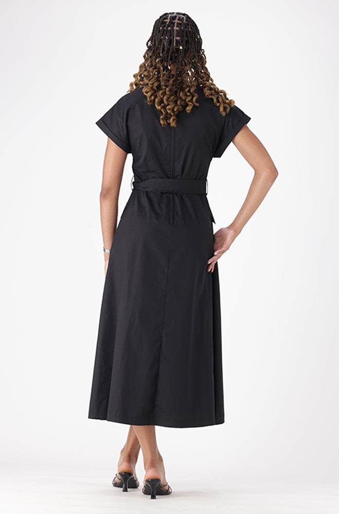 SEVYN BELTED DRESS
