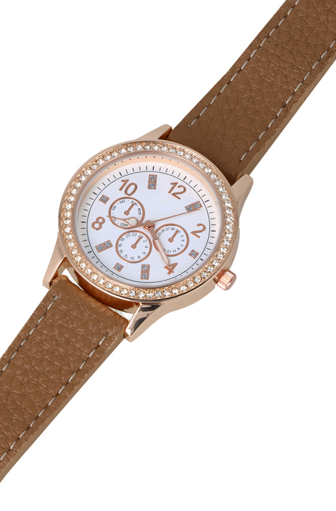 SERENA PU STRAP WATCH