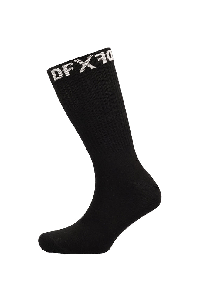 Underwear | Reverse Dfx Single Sock _ 156934 Black Crew Socks