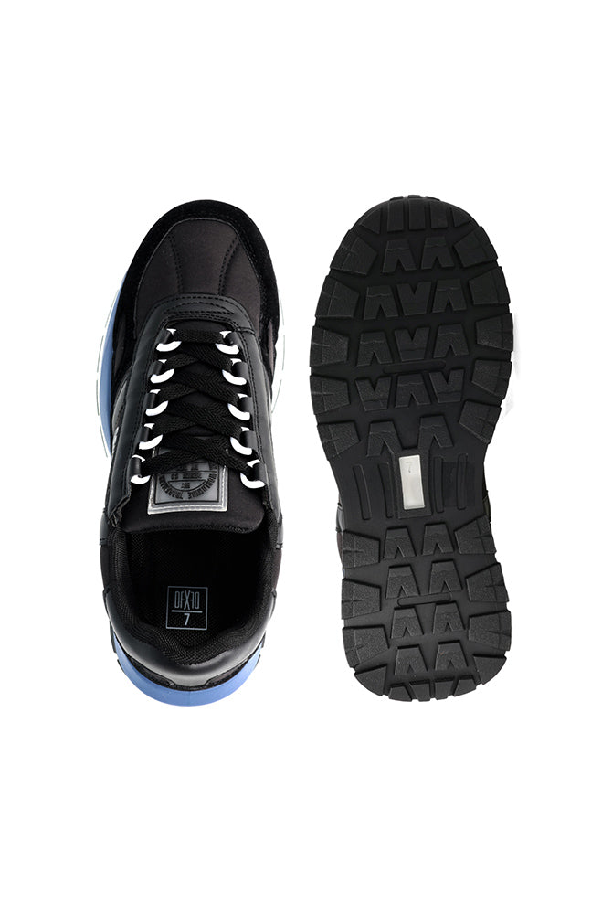 Footwear | Diego Multi Panel Sneaker _ 161175 Black Sneakers