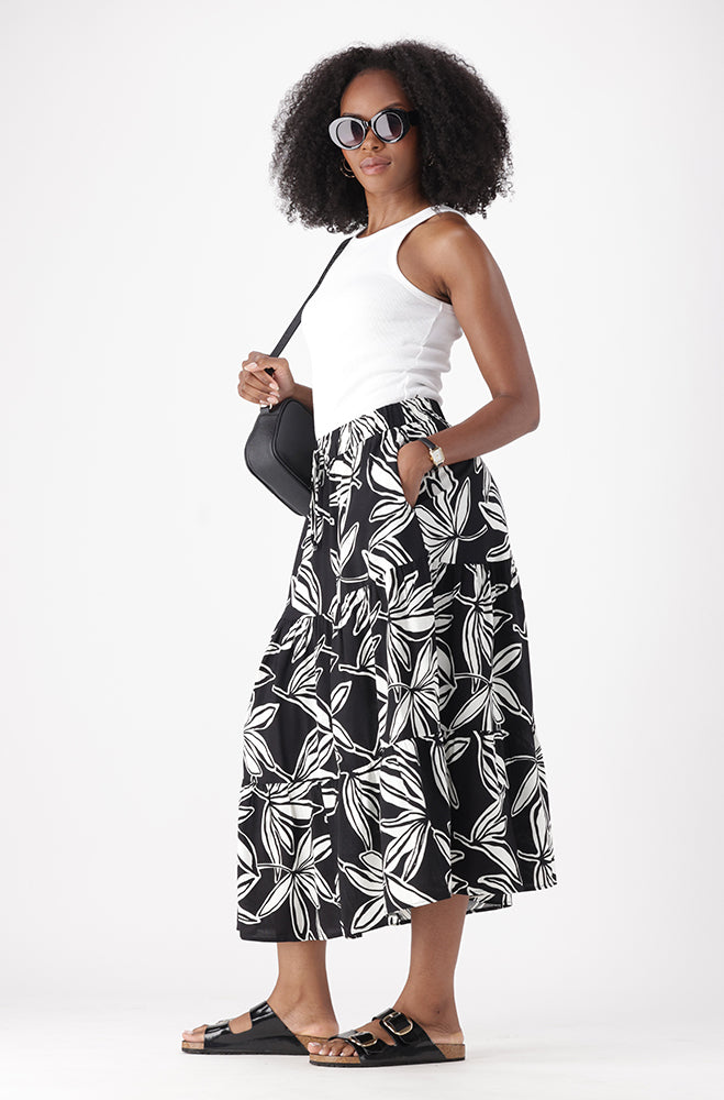 MIA TIERED SKIRT