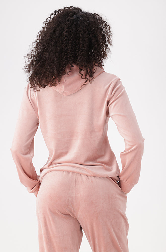 ANYA VELOUR HOODIE