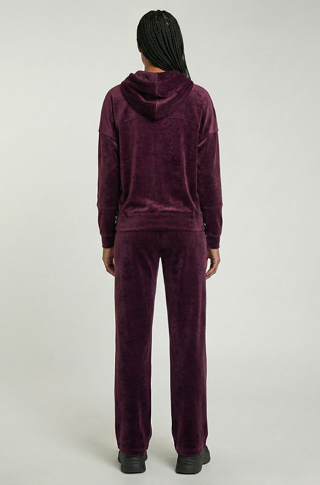 TARA VELOUR HOODIE