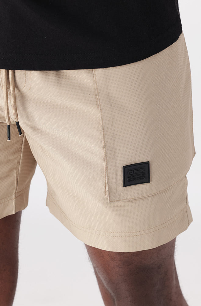 Mens | Defron Utility Short _ 162629 Natural Cargo Shorts