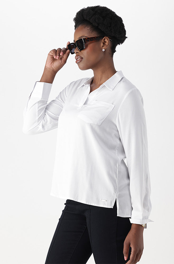 Ladies | Reece Front Pocket Shirt Shirts