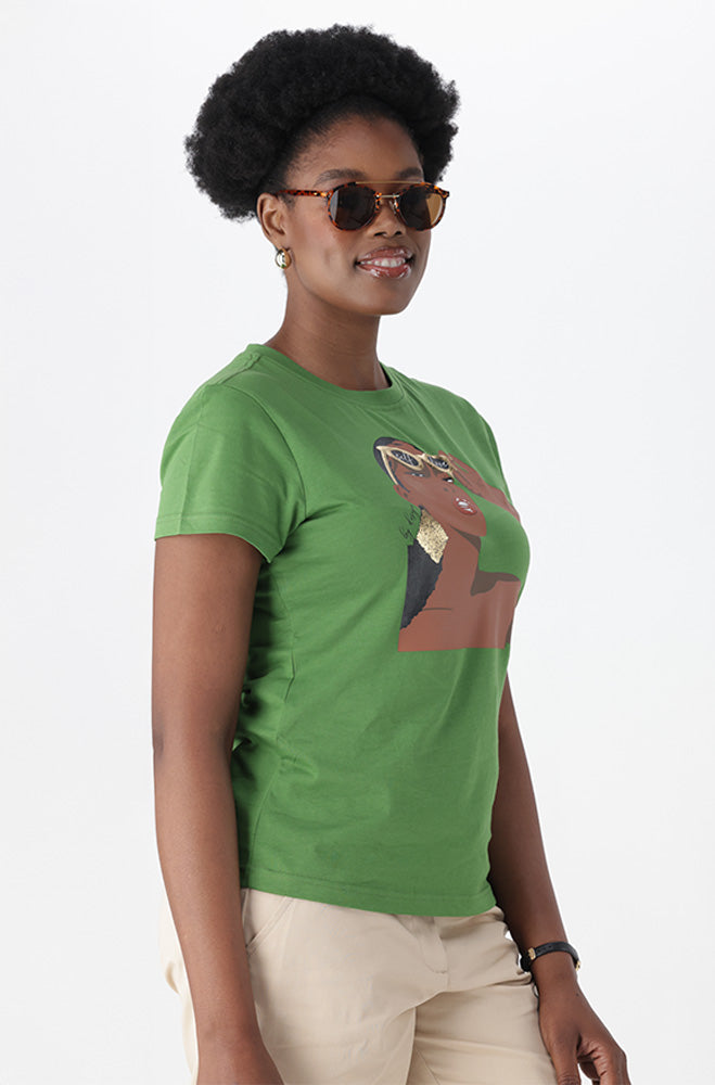 Ladies | Zola Regular Fitted Graphic Tee T-shirts