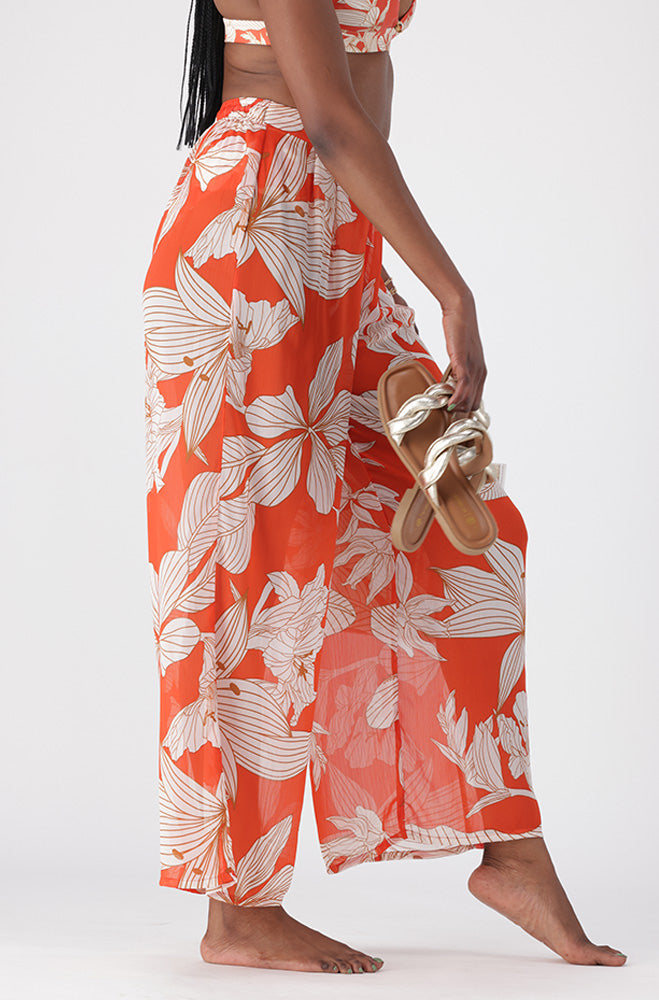 KIA WIDE LEG COVER UP PANTS