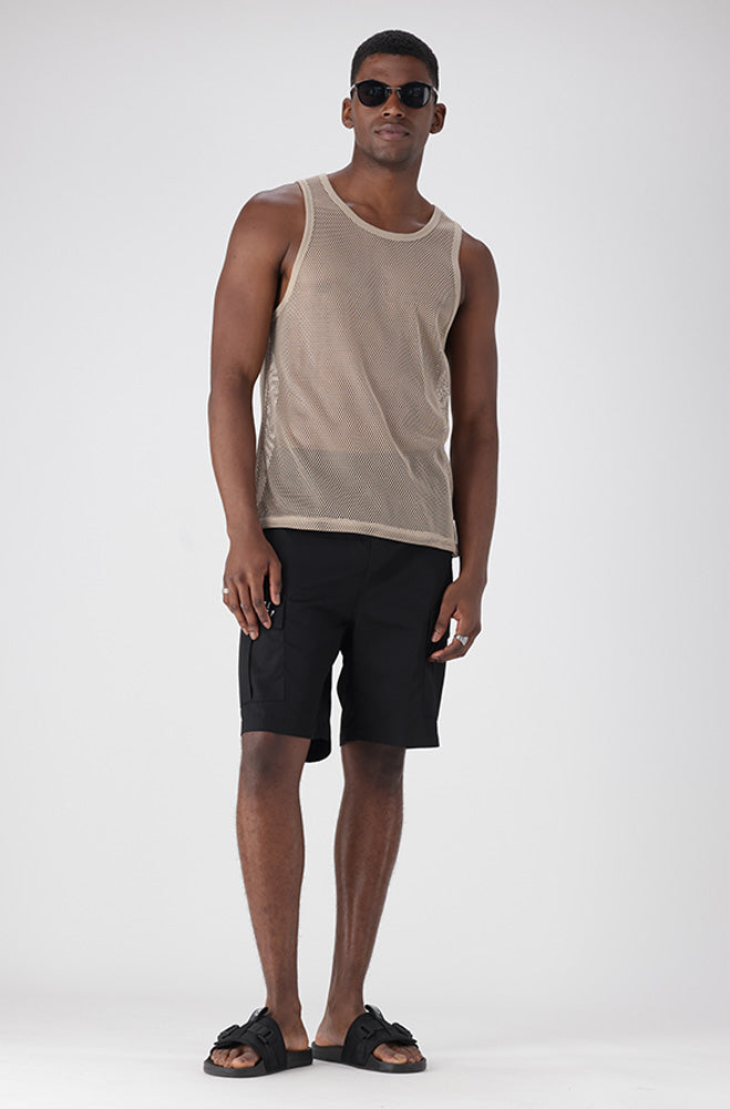 Mens | Vibraze Vest _ 164670 Natural Tank Tops