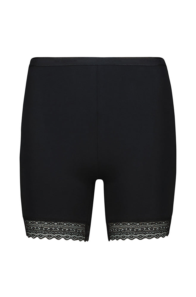 Dunns Clothing Lace Edge Cotton Lycra Cycle Shorts 168499