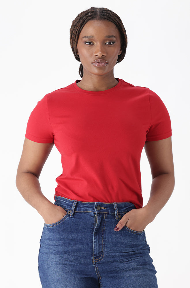 CANDICE CREW NECK TEE