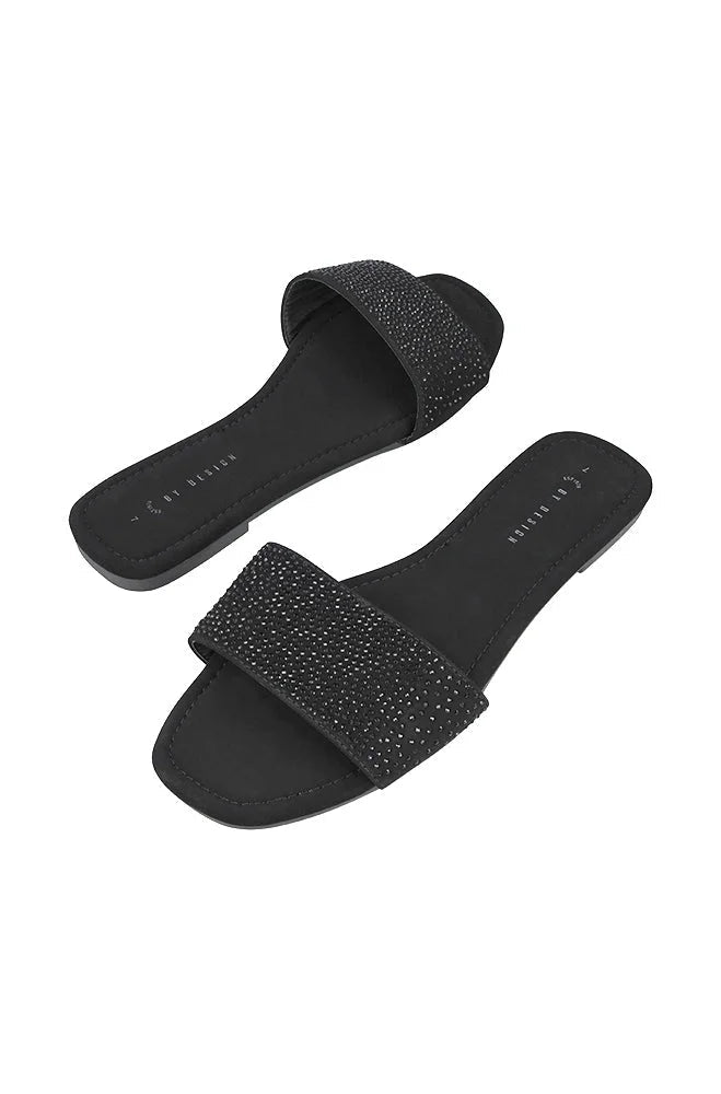 Footwear | Annelie Slide _ 150197 Black