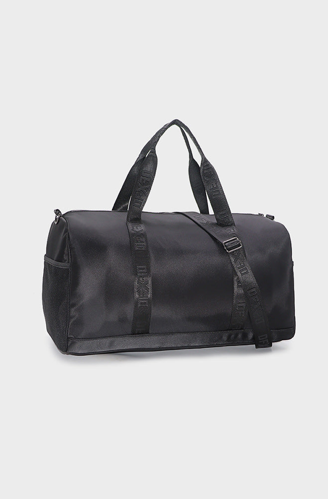 REGGIE WEEKEND DUFFEL BAG - BLACK