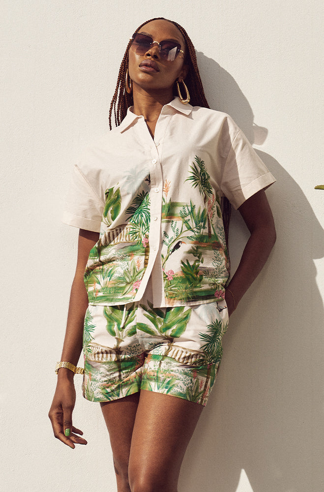 ALLEGRA PRINTED SHORTS