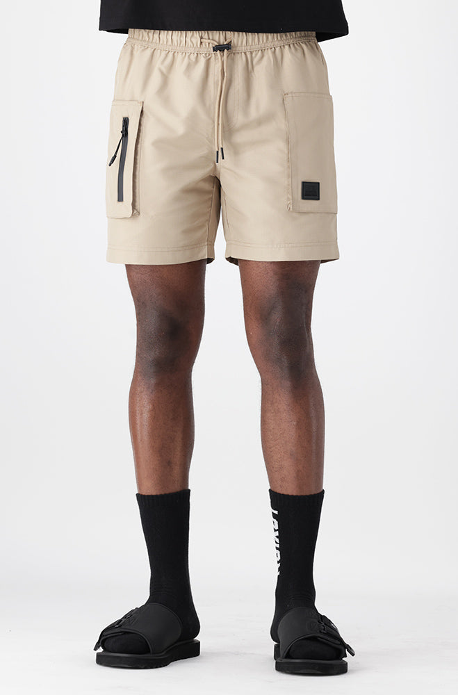 Mens | Defron Utility Short _ 162629 Natural Cargo Shorts
