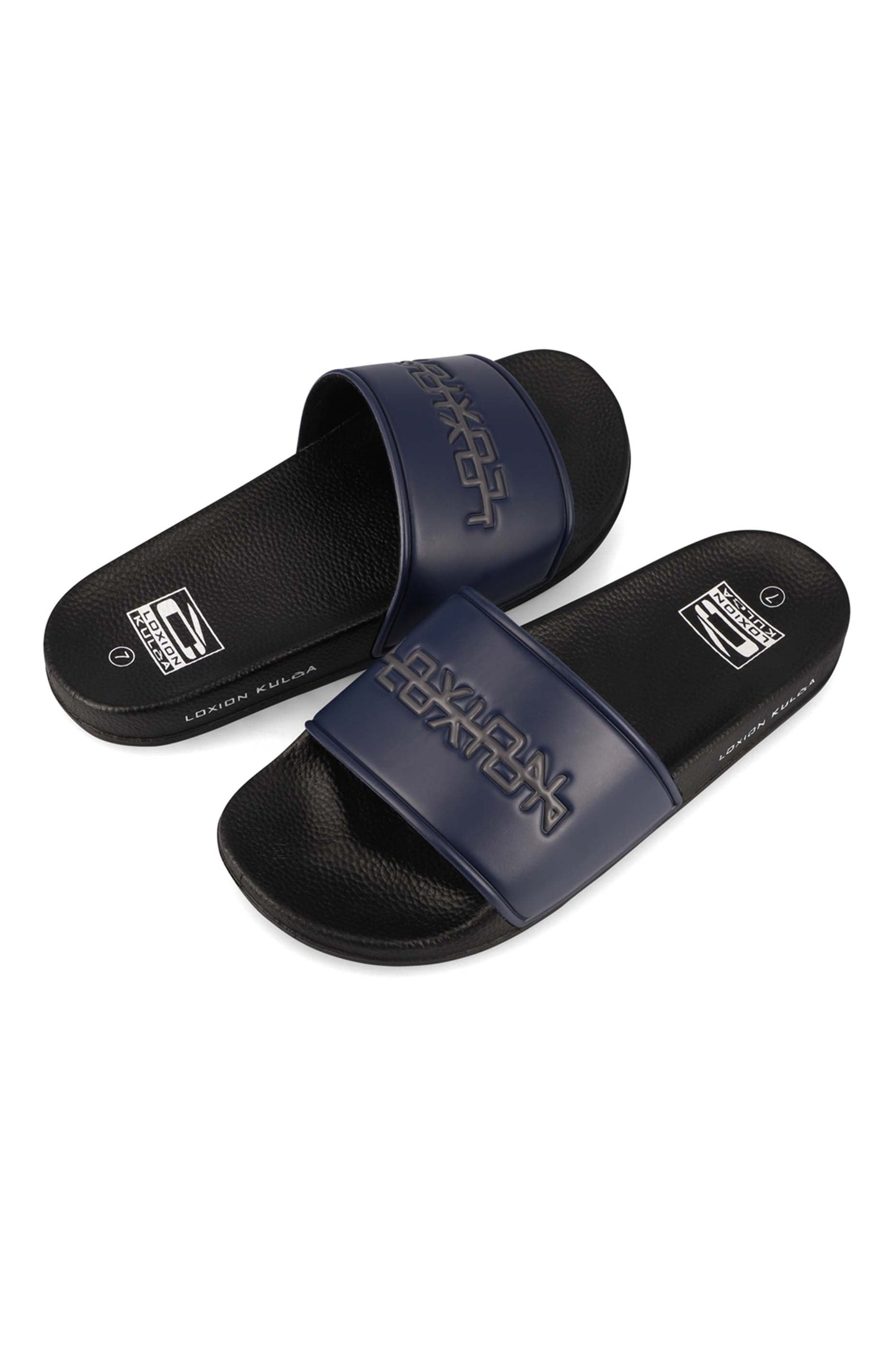 Footwear | Loxion Kulca Distressed Pu Slide Sandals