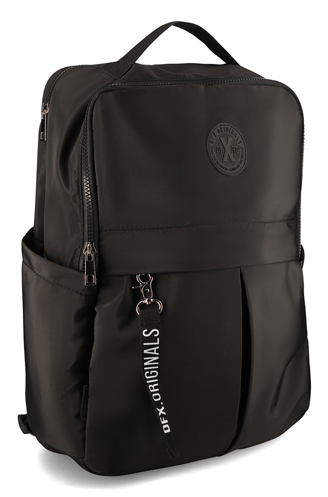 DFX JULES NYLON BACKPACK - BLACK
