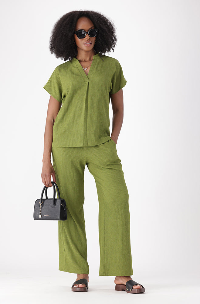 KASIA PORTOFINO TEXTURED TOP