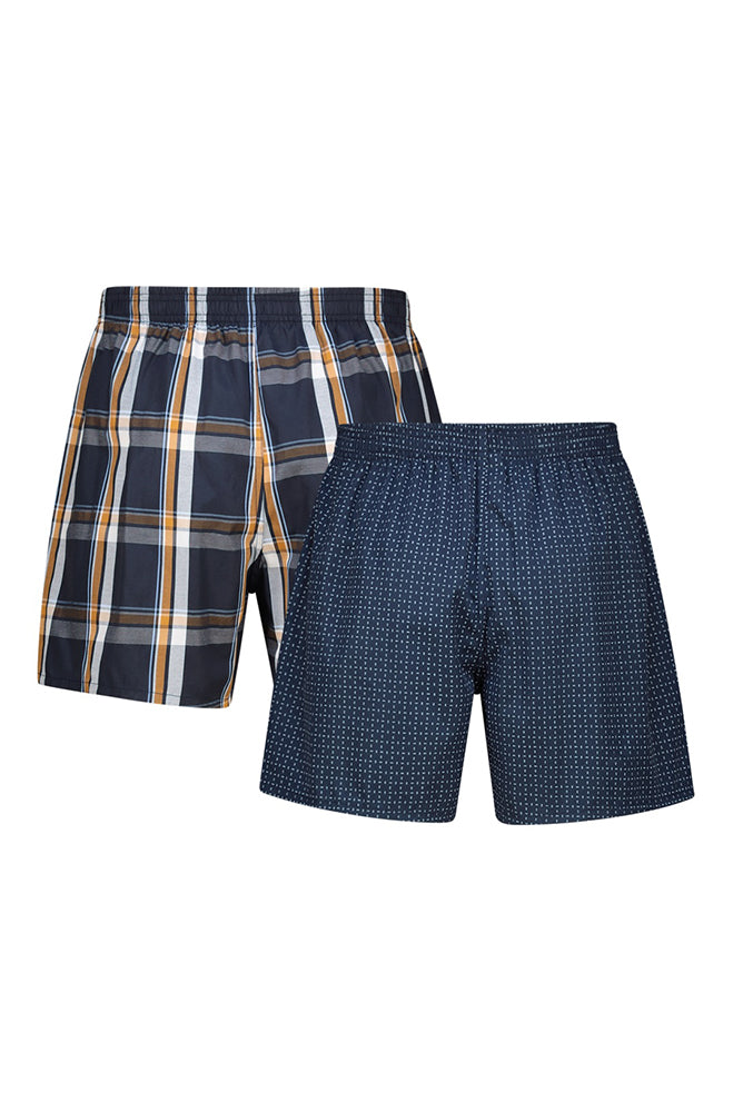 EZRA WOVEN BOXER 2PK