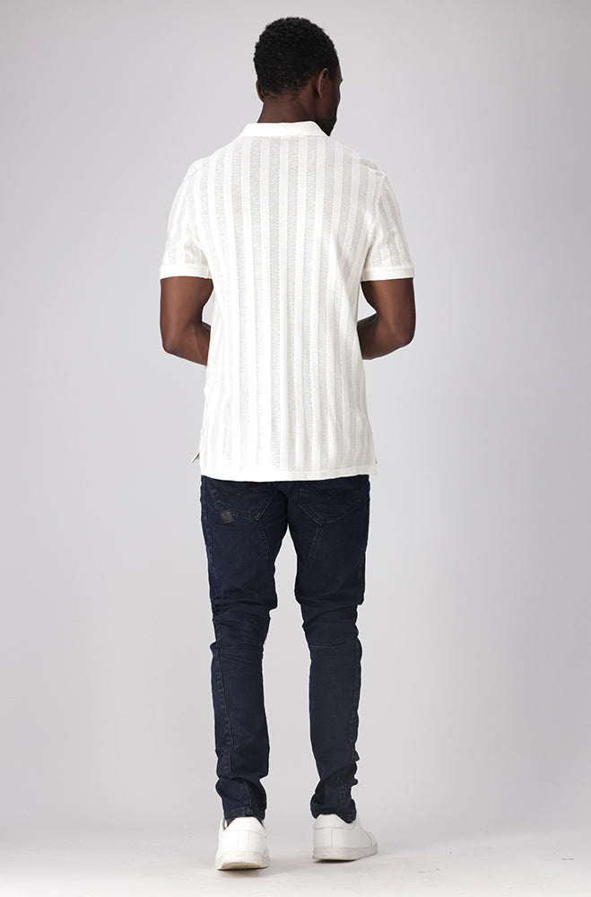 Mens | Hartman Johnny Collar Tee _ 159305 off White Golf Tees