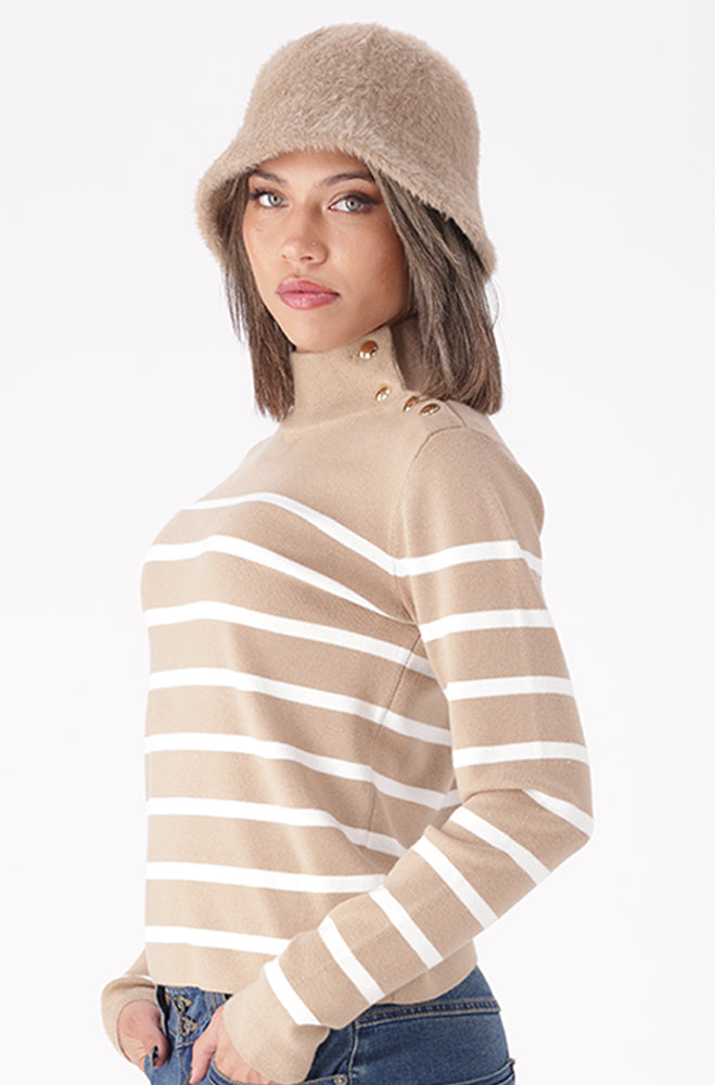 LORI EYELASH MOULDED BUCKET HAT