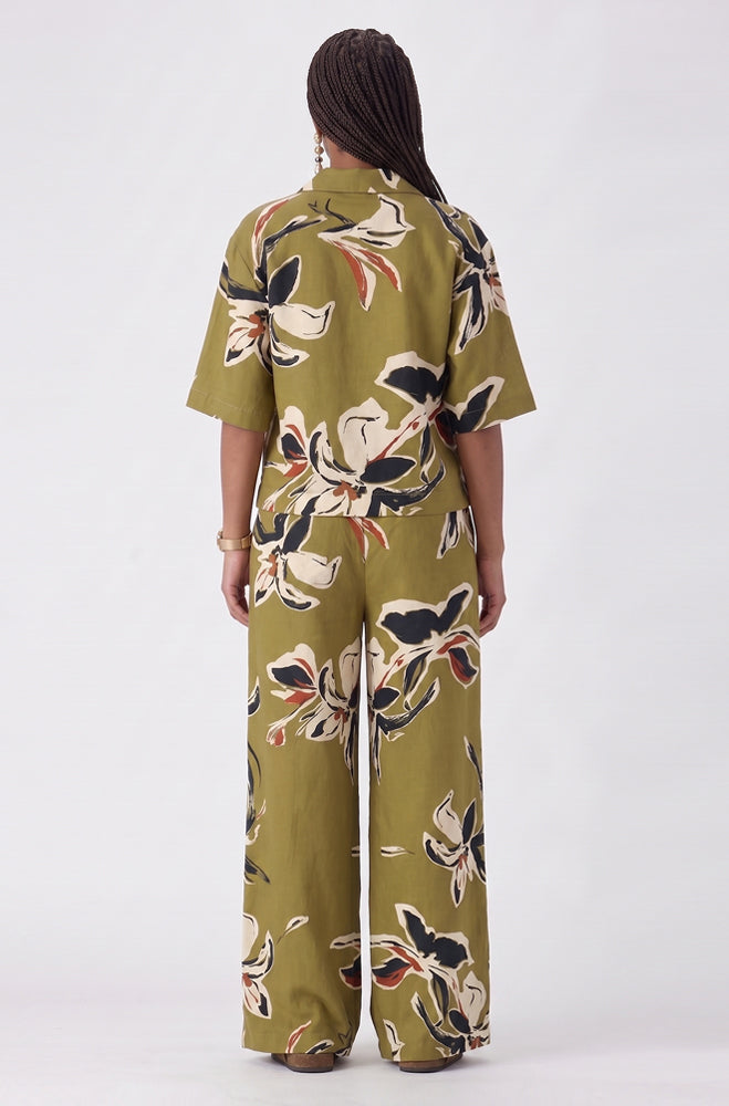 KARA PRINTED BOXY TOP
