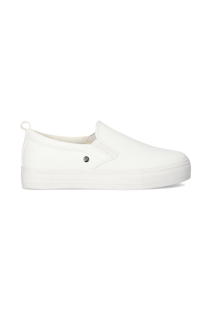 Footwear | Jemima Pebble Slip on _ 153100 White Sneakers