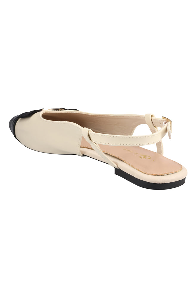 Casandra Tone pump with bow detail