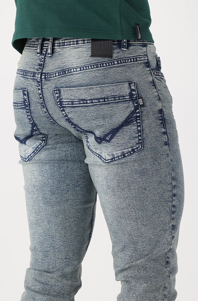 Mens | Landau Slim Fit Denim _ 164127 Light Wash Jeans
