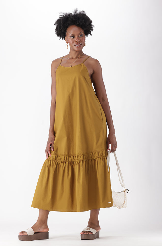 ALINA STRAPPY MAXI DRESS