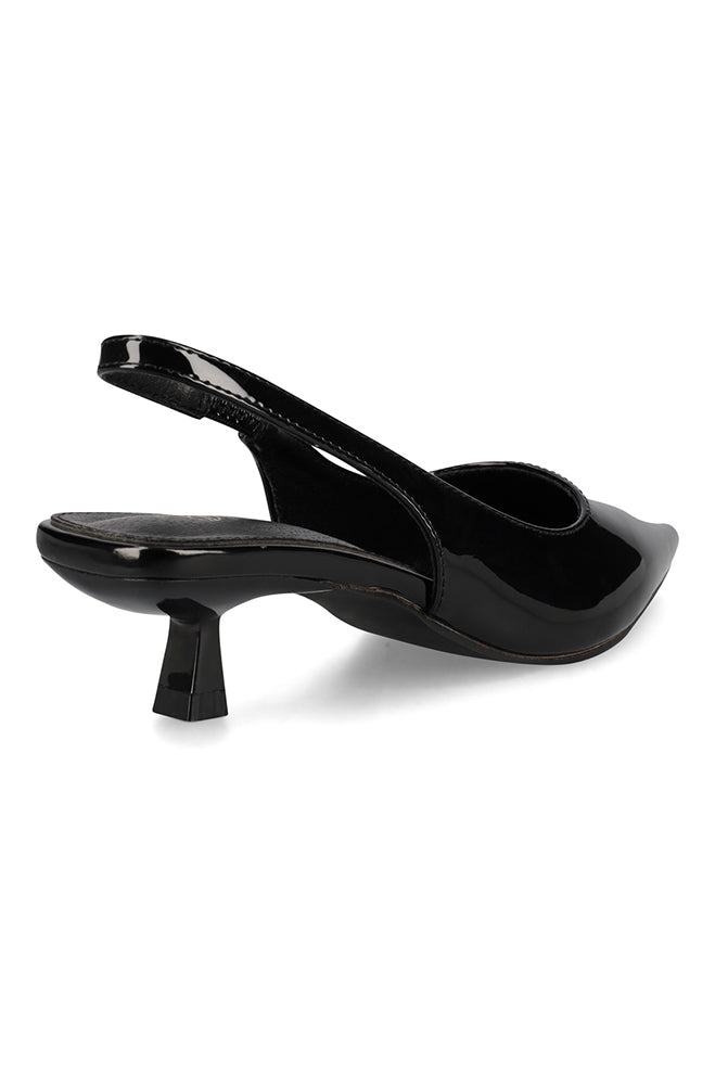Alaya slingback kitten heel