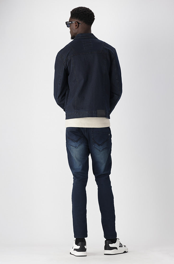 Mens | Carlton Denim Jacket _ 164238 Dark Wash Trucker Jackets