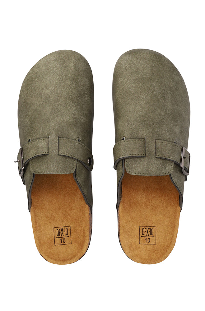 David Closed toe slip in mule