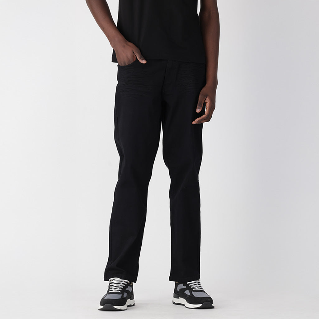 Mens | Albar Regular Fit Denim _ 158743 Black