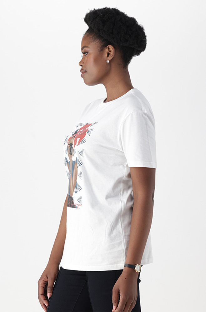 Ladies | Jade Graphic Boyfriend Tee T-shirts