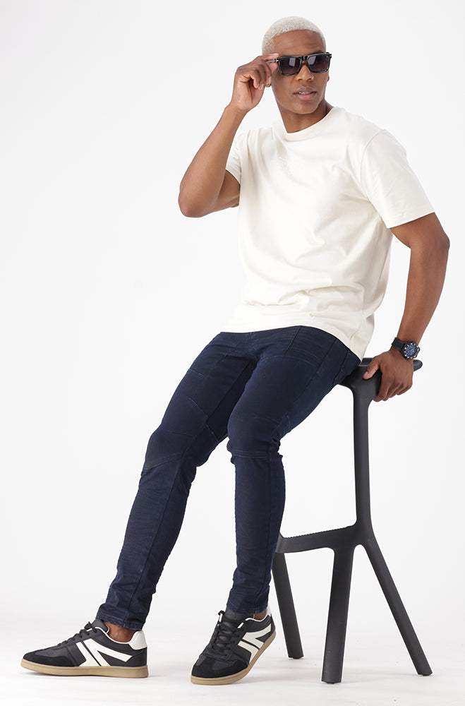Echo Coated Tapered Denim