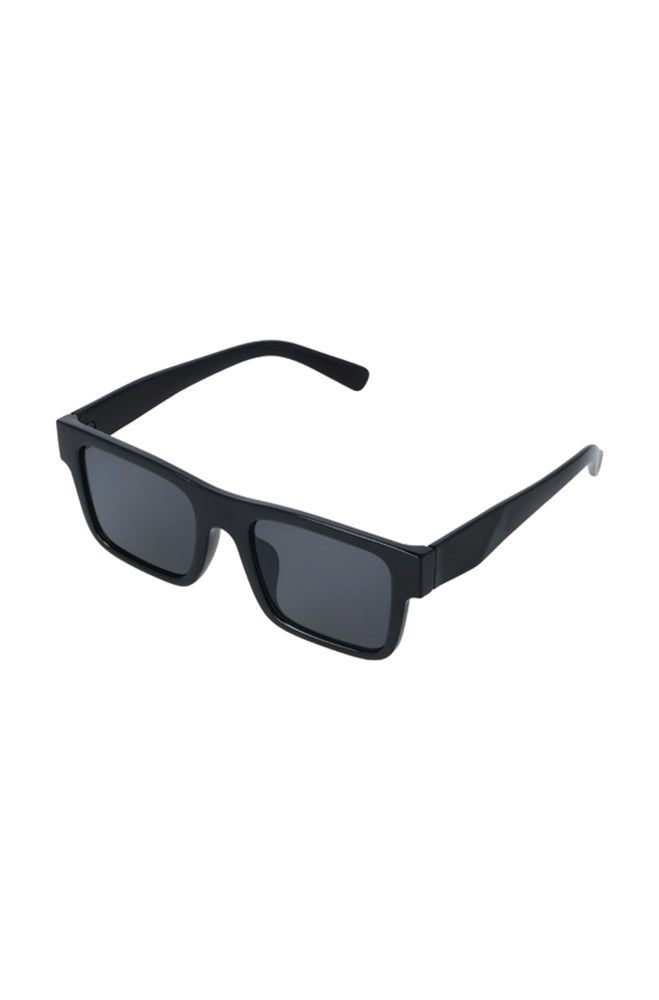 BYRON SQUARE FRAME SUNGLASSES - BLACK