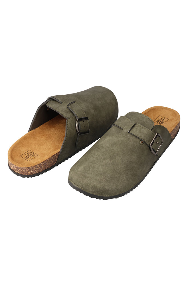 David Closed toe slip in mule