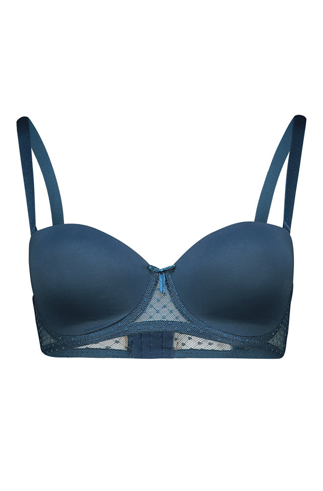 MESH TEAL BRA