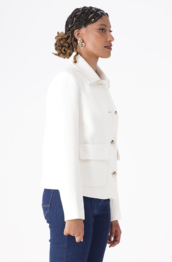 BRITANNY SMART TEXTURED JACKET