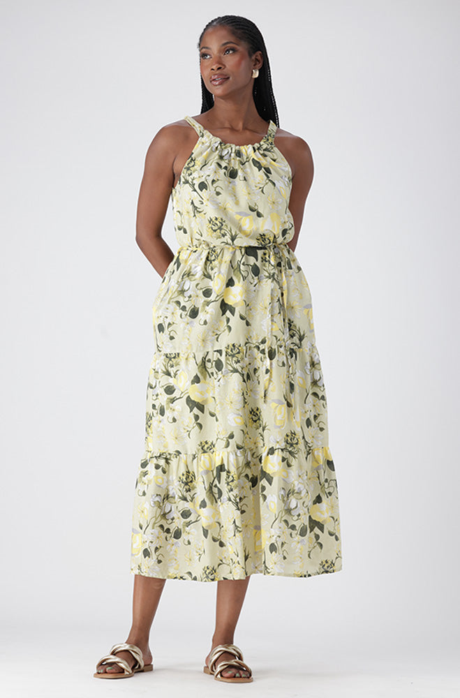 KALI MAXI TIERED DRESS