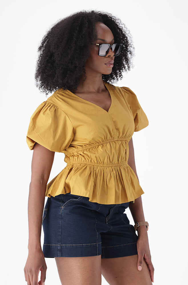 TULIA PUFF SLEEVE TOP