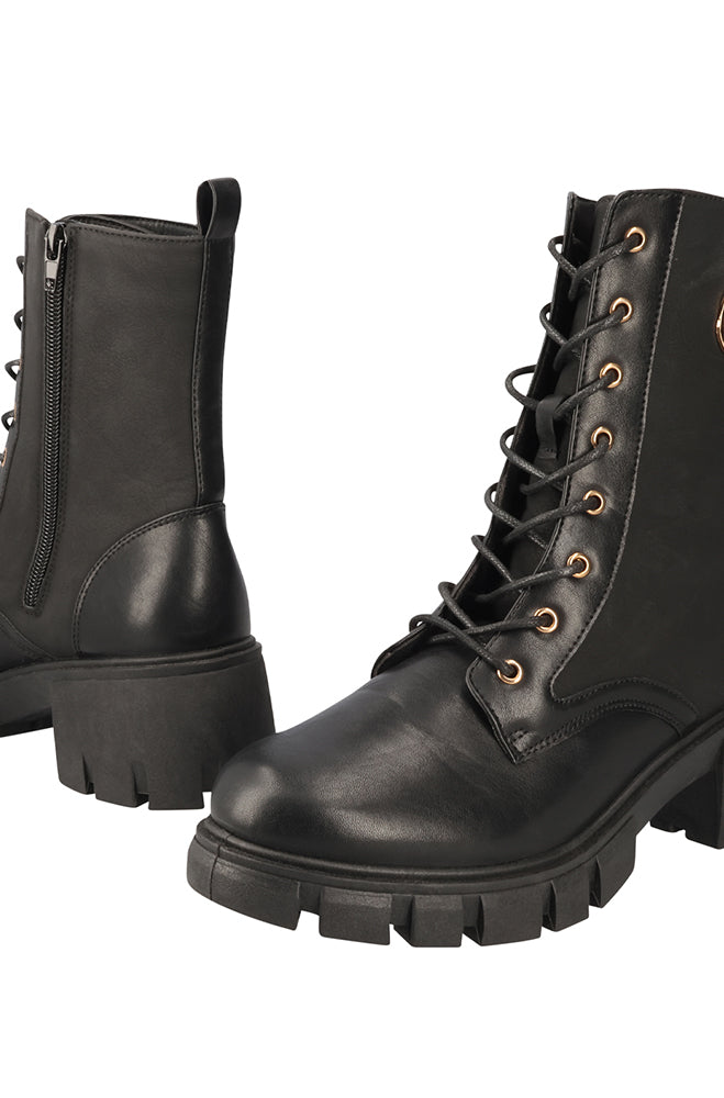Cleated Side Detail Boot