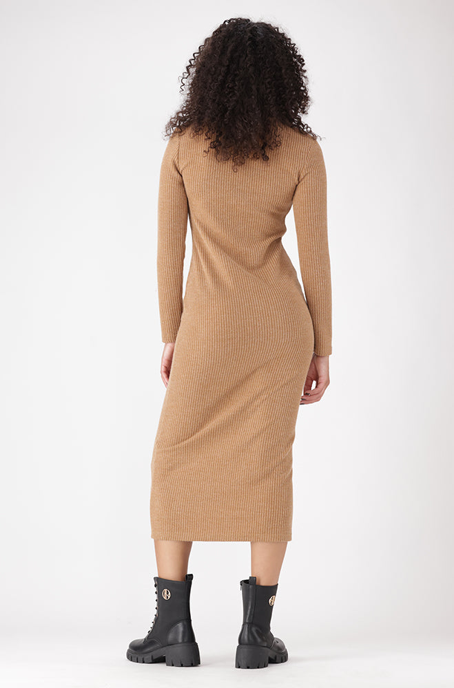 LOXLEY RIB BODYCON DRESS