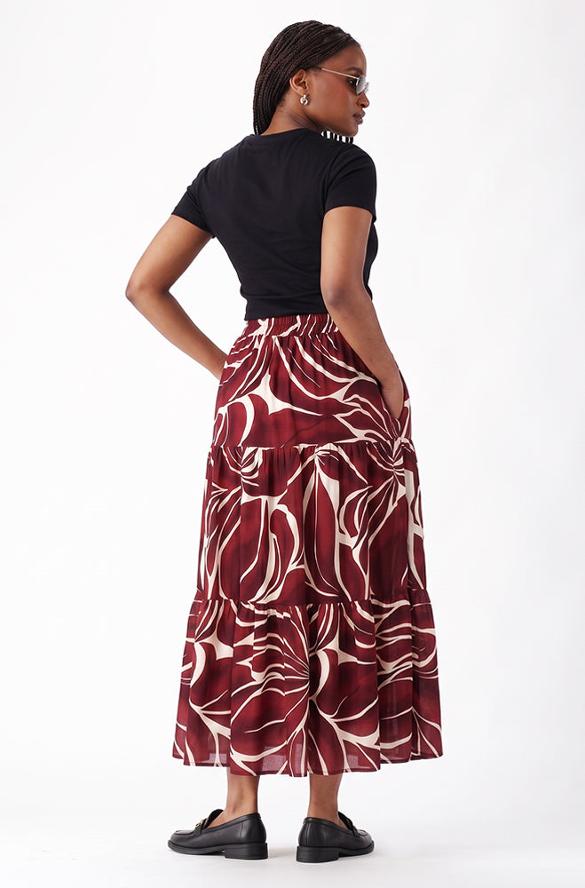 MIA TIERED SKIRT