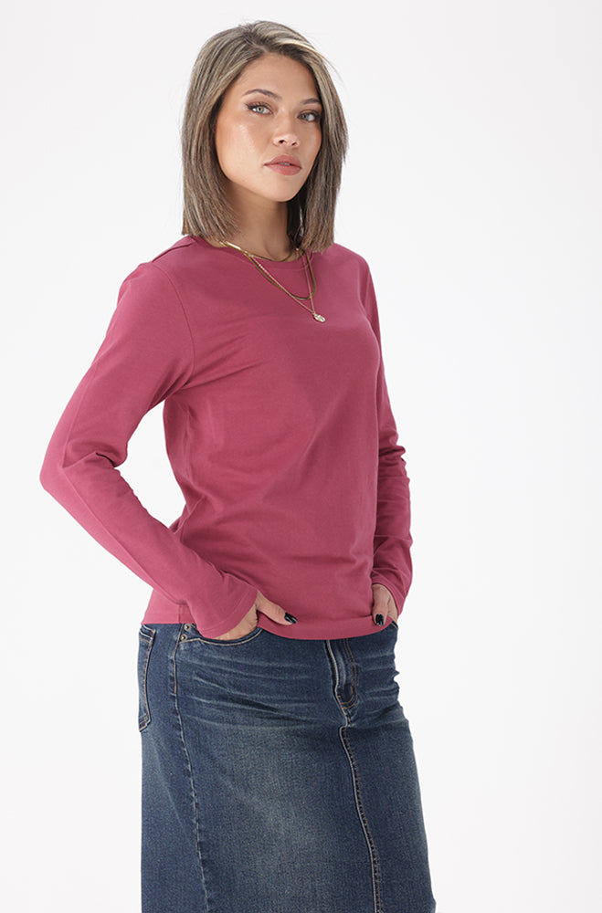 CLEO CREW NECK TEE
