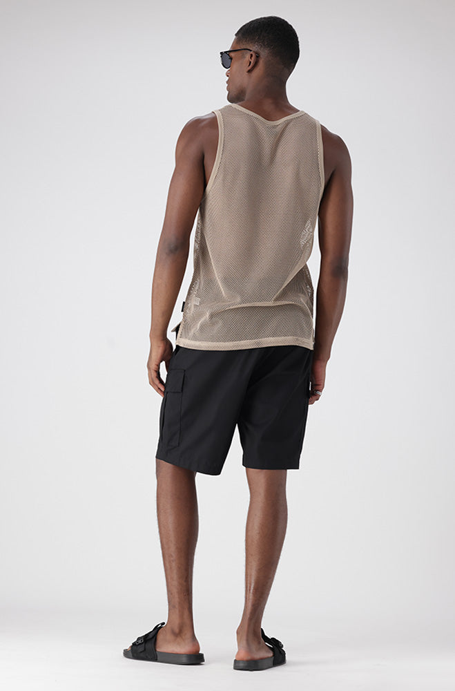 Mens | Vibraze Vest _ 164670 Natural Tank Tops