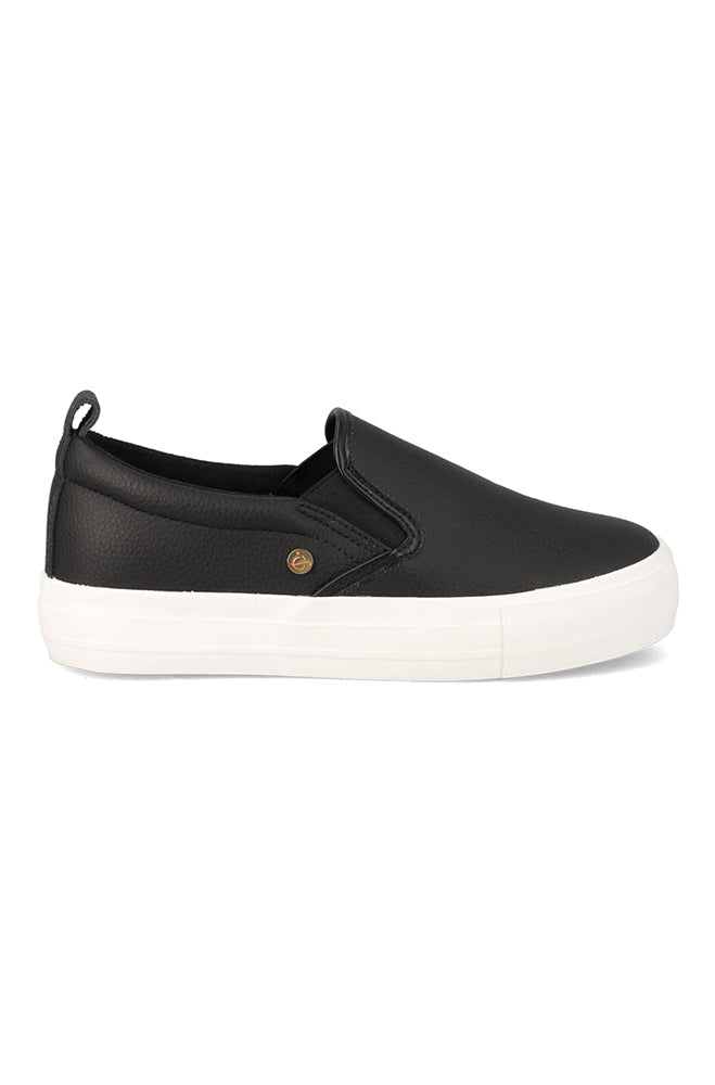 Footwear | Jemima Gusset Slip on _ 153088 Black Sneakers