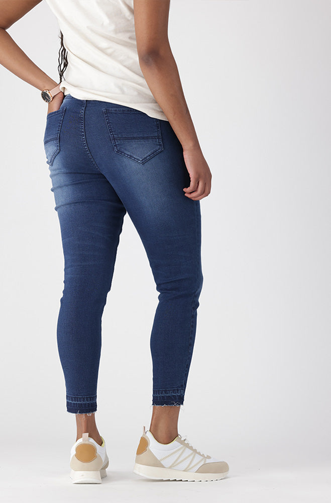 JOSIE HIGH RISE UNCLIPPED SKINNY